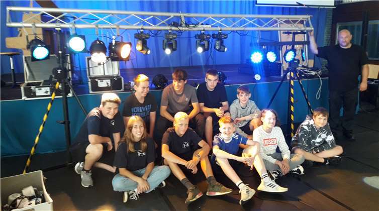 Die Techniker hatten viel Spaß an einem etwas anderen „Schultag“. Foto: privat