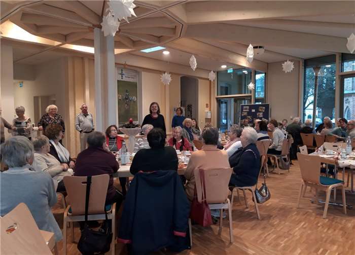 Die Teilnehmenden des Nikolaus-Mittagstischs fühlten sich sichtlich wohl. Foto: privat