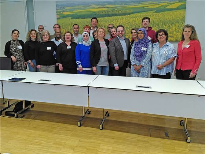 Die Teilnehmenden freuten sich über die gelungen Veranstaltung.  Foto: Kreisverwaltung MYK