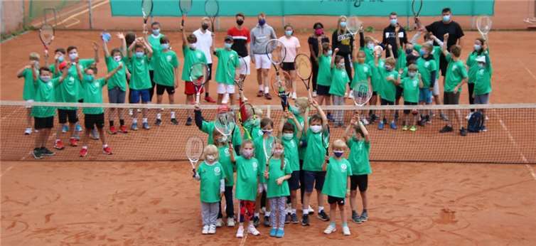 Die Teilnehmer am Tenniscamp.Foto: Meckenheimer Sportverein
