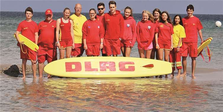 Die Teilnehmer an der Maßnahme stellten sich zum Gruppenfoto zusammen.privat