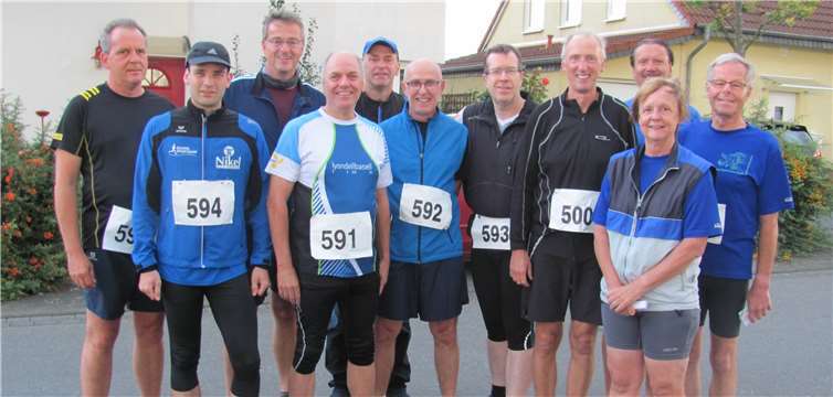 Die Teilnehmer an der Vereinsmeisterschaft.Fotos: privat