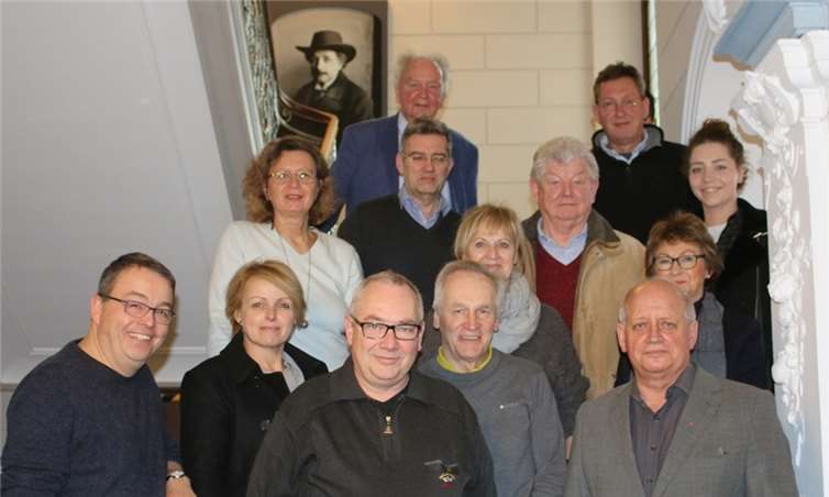 Die Teilnehmer aus Fraktion und Vorstand.privat