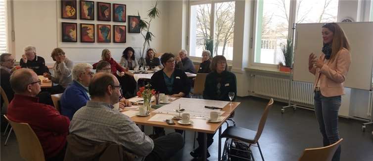 Die Teilnehmer bei der Hauskonferenz. Privat