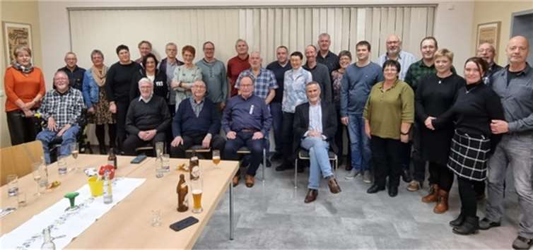Die Teilnehmer beim Neujahrstreffen der FWG Trimbs im Bürgerhaus Trimbs.  Foto: privat