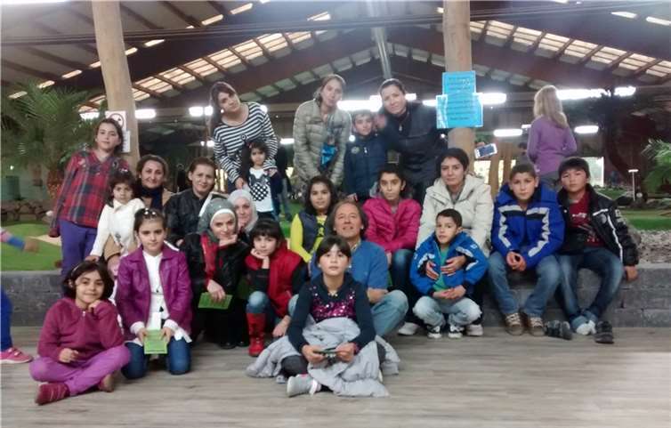 Die Teilnehmer der AKtion.Privat