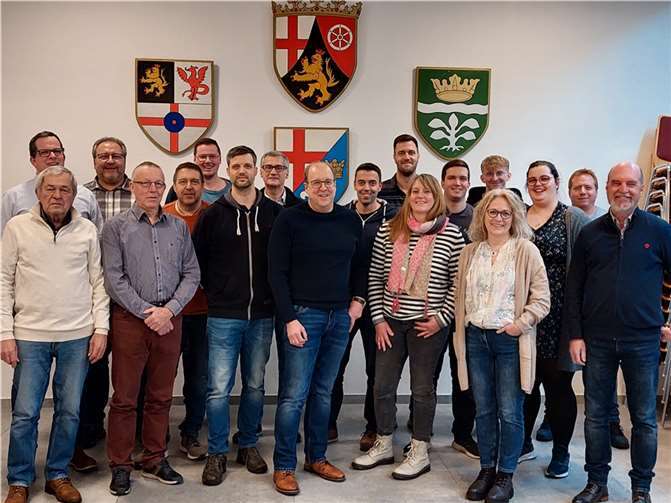 Die Teilnehmer der Aufstellungsversammlung der Wählergruppe Schüller (Volkesfeld).  Foto: privat