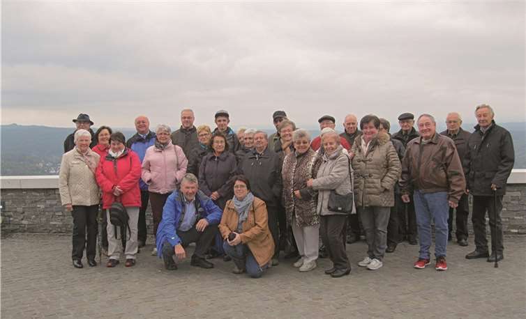Die Teilnehmer der Chorgemeinschaft erlebten einen schönen Tag im Siebengebirge. privat