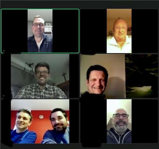 Die Teilnehmer der FWG Kettig – stark per Video in Corona Zeiten.Quelle: FWG Kettig
