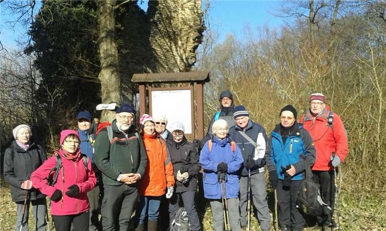 Die Teilnehmer der Fastenwanderung. Privat