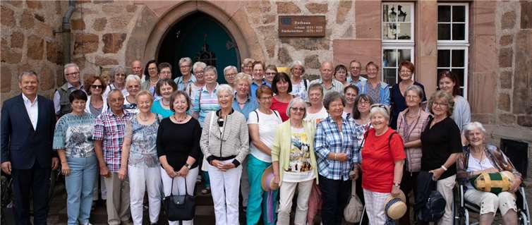 Die Teilnehmer der Feldkirchener SPD-Fahrt und der Marburger Oberbürgermeister Dr. Thomas Spies (links im Bild).Foto: privat