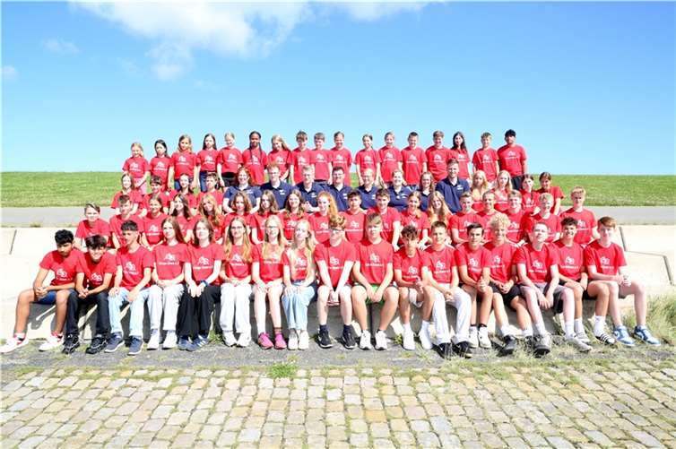 Die Teilnehmer der Ferienfreizeit nach Ameland.  Foto: privat