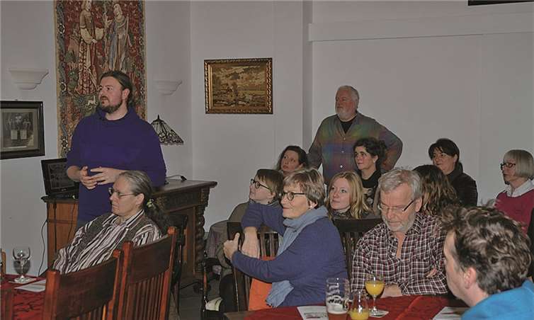 Die Teilnehmer der Filmvorführung wurden mehr als nachdenklich, als sie diesen ungewöhnlichen Film sahen.Privat