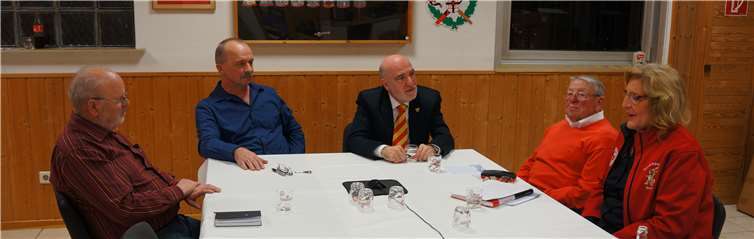 Die Teilnehmer der Gesprächsrunde über den Festausschuss des Andernacher Karneval.Privat