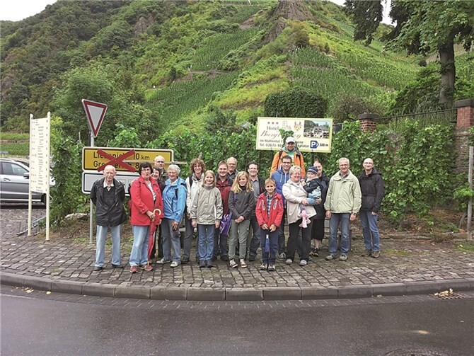 Die Teilnehmer der Jahrestour verbrachten einen schönen gemeinsamen Tag. privat
