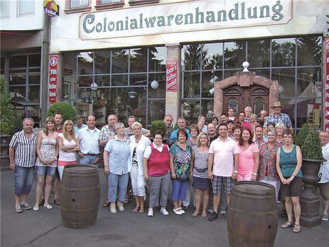 Die Teilnehmer der Jahrestour vom Männerverein St. Martin Heimerzheim.Privat