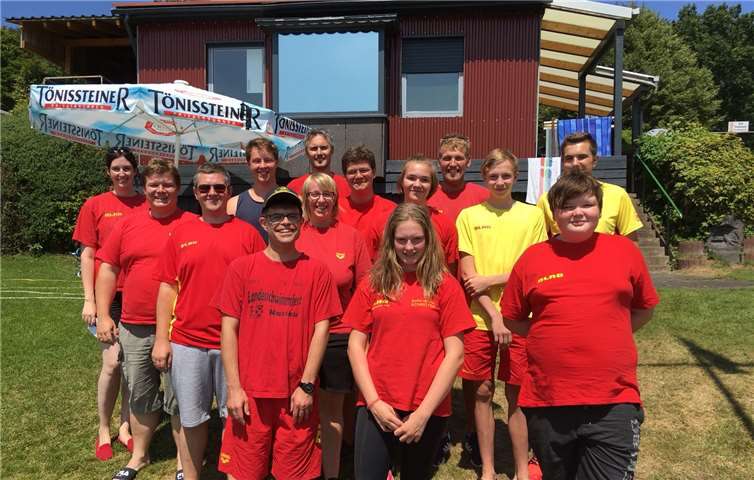 Die Teilnehmer der Jugendveranstaltung.  DLRG Mendig