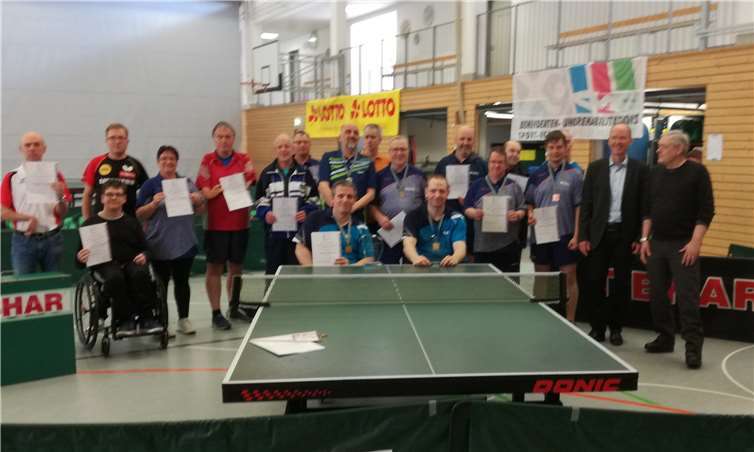 Die Teilnehmer der Landesmeisterschaft nach getaner Arbeit.Fotos: privat