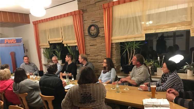 Die Teilnehmer der Mitgliederversammlung der FWG.Frank Breitbach