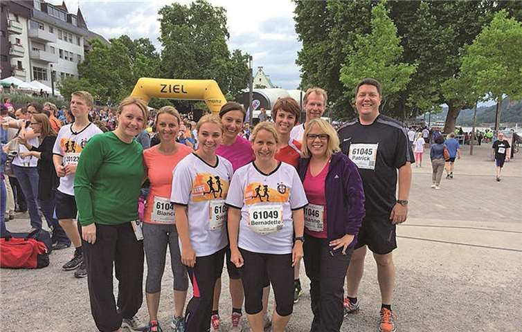 Die Teilnehmer der Regenbogenschule Sinzig bewiesen sportlichen ehrgeiz. privat