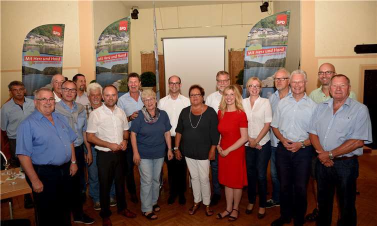 Die Teilnehmer der SPD-Lahn-Konferenz in Bad Ems. SPD Rhein-Lahn