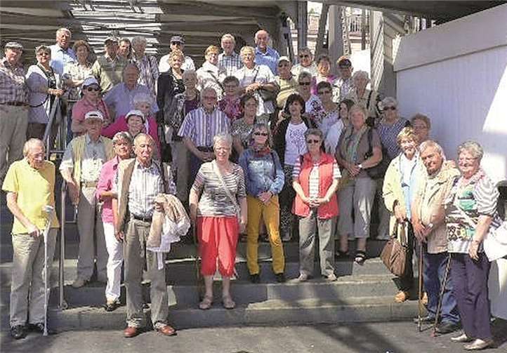 Die Teilnehmer der Sechstagesfahrt erlebten ein umfangreiches Programm. privat