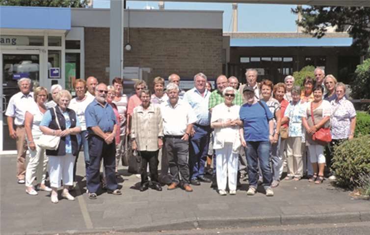 Die Teilnehmer der Tagestour informierten sich über den Westdeutschen Rundfunk. privat