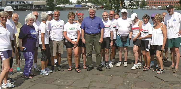 Die Teilnehmer der Tour nach Hamburg hatten sichtlich viel Spaß. Privat