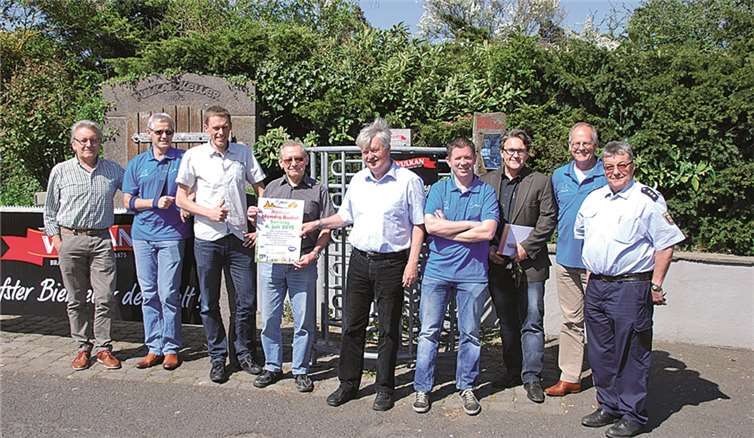 Die Teilnehmer der Vorbesprechung für die kommende Radfernfahrt .RSC Mayen