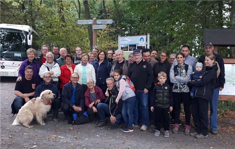 Die Teilnehmer der Wanderung. Privat