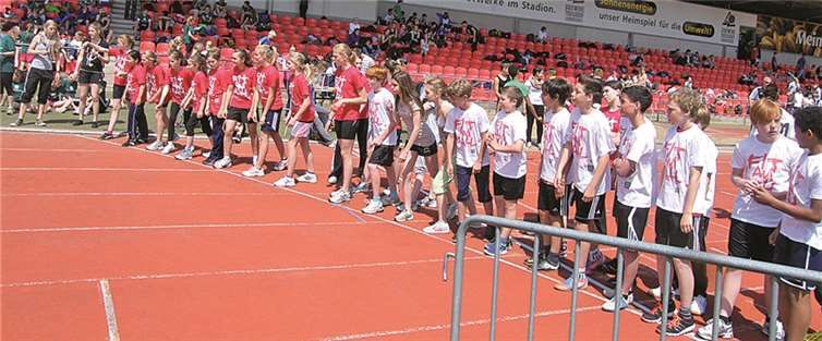 Die Teilnehmer der Wettkampfklasse IV. privat