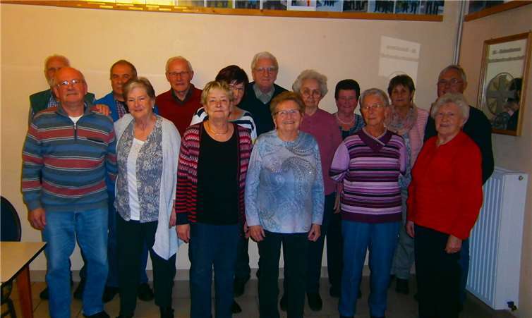 Die Teilnehmer der diesjährigen Seniorenvereinsmeisterschaft.privat