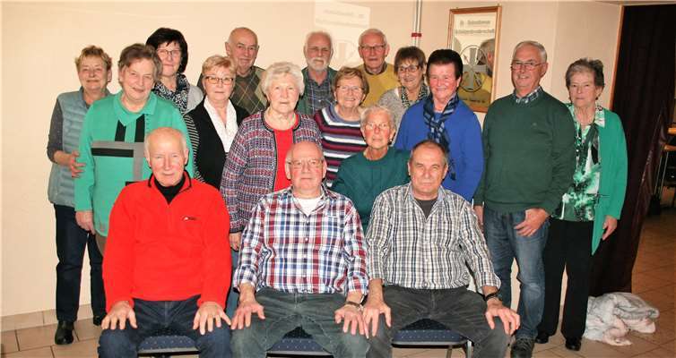 Die Teilnehmer der diesjährigen Senioren-Vereinsmeisterschaft.Privat