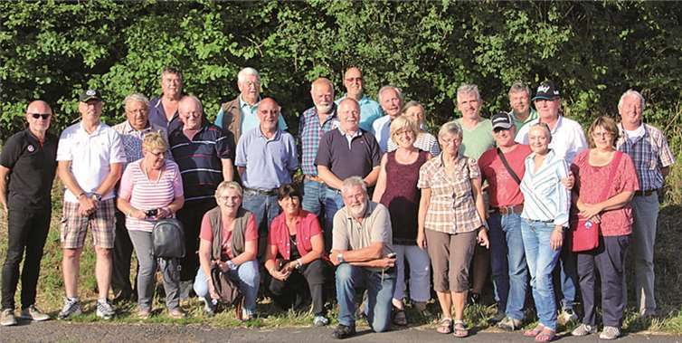 Die Teilnehmer der diesjährigen „Tour zur Tour“.