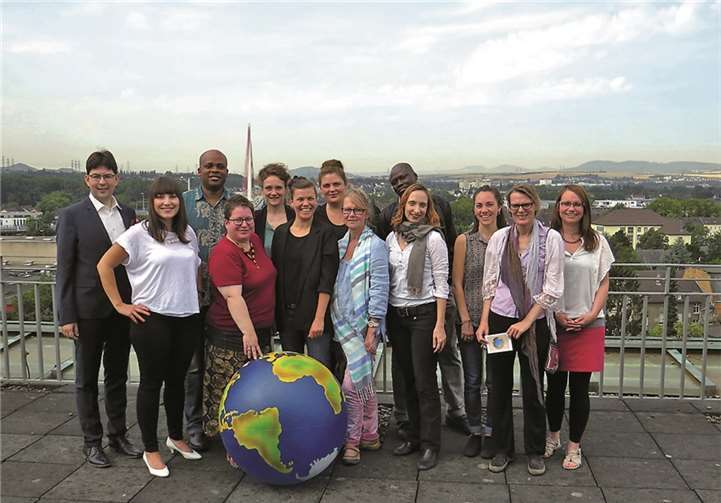 Die Teilnehmer des Ausreisekurses wurden auf ihren Friedensdienst vorbereitet. privat