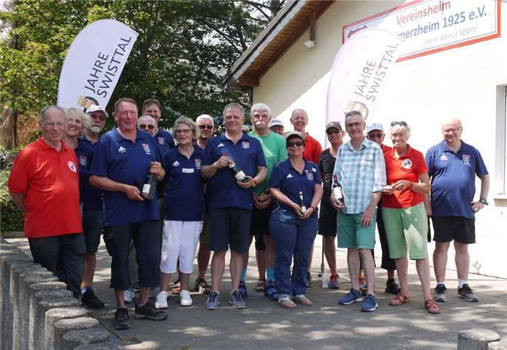 Die Teilnehmer des Boule-Turniers zum Gemeindejubiläum (Foto: Marschall/SSV Heimerzheim).Foto: privat