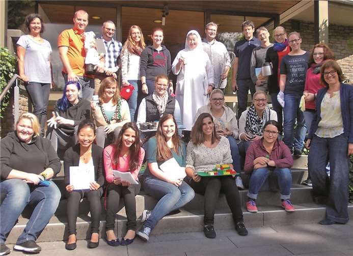 Die Teilnehmer des Einführungstages.privat