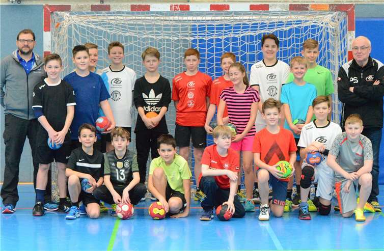 Die Teilnehmer des Handballcamps waren begeistert. privat