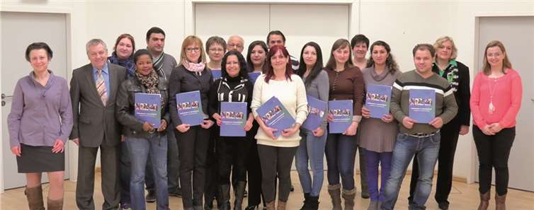 Die Teilnehmer des Integrationskurses haben mit dem Erlernen der deutschen Sprache bereits eine der größten Hürden gemeistert.privat