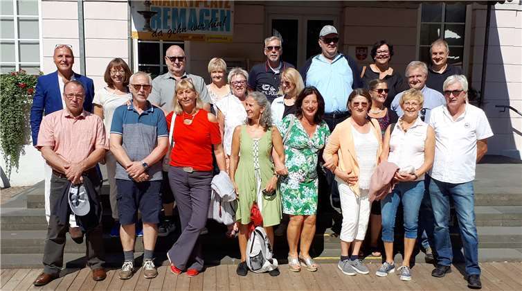 Die Teilnehmer des Jahrgangstreffens.Privat