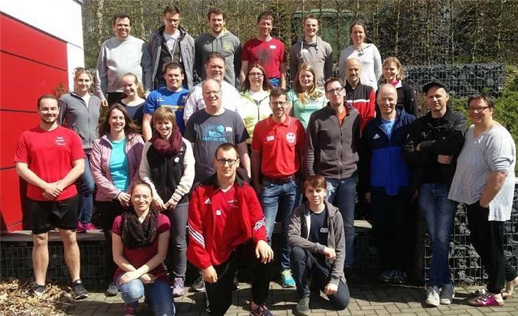 Die Teilnehmer des Kampfrichterlehrgangs in Dierdorf. Privat