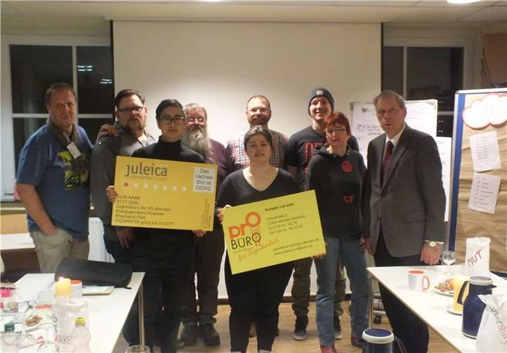 Die Teilnehmer des Klausurtags des Jugendbüros Altenahr.Privat