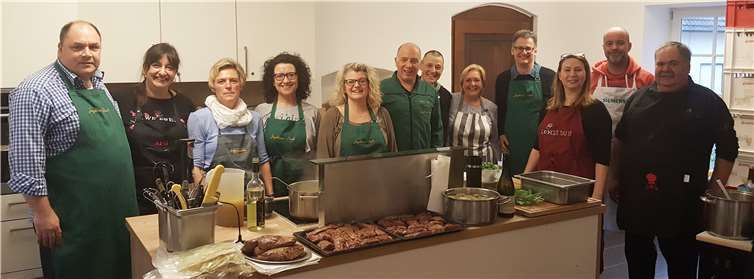 Die Teilnehmer des Kochkurses.Foto: privat