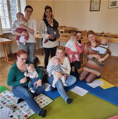 Die Teilnehmer des Kurses in Thür.  Foto: Lisa Heidger