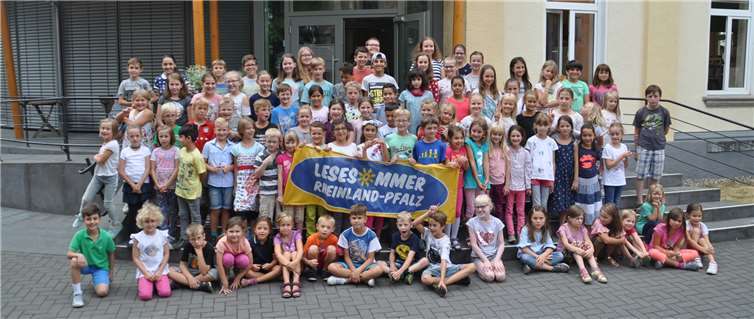 Die Teilnehmer des Lesesommers.Privat