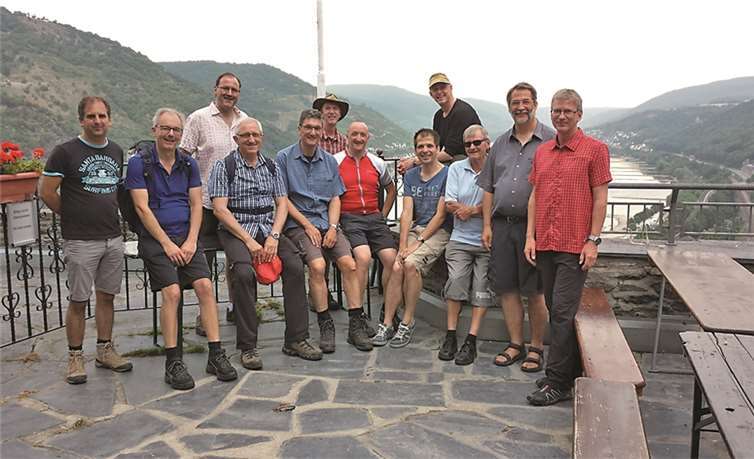 Die Teilnehmer des Männerwochenendes gönnten sich eine Auszeit vom Alltag. privat