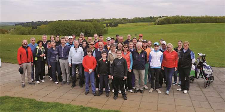 Die Teilnehmer des Member & Friend-Turniers.privat