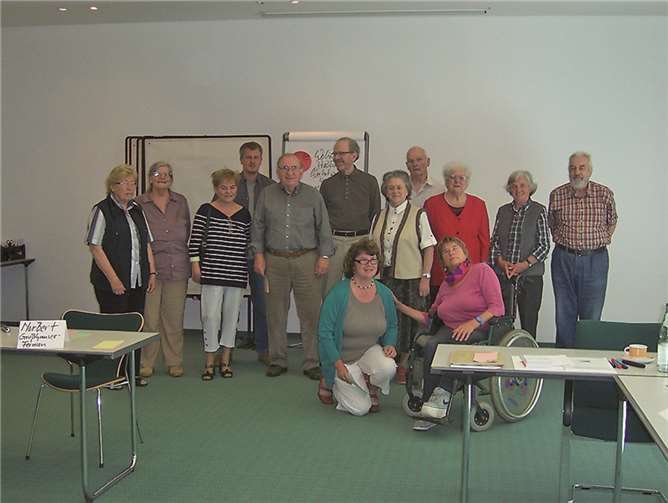 Die Teilnehmer des Rethorik-Semiars sind auf das Aufbau-Seminar gespannt. privat