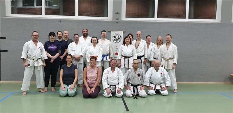 Die Teilnehmer des Schnupperkurses vom 1. Remagener-Karate-Dojo.  Foto: privat