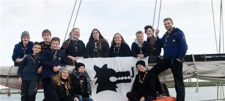 Die Teilnehmer des Segeltörns.Foto: privat